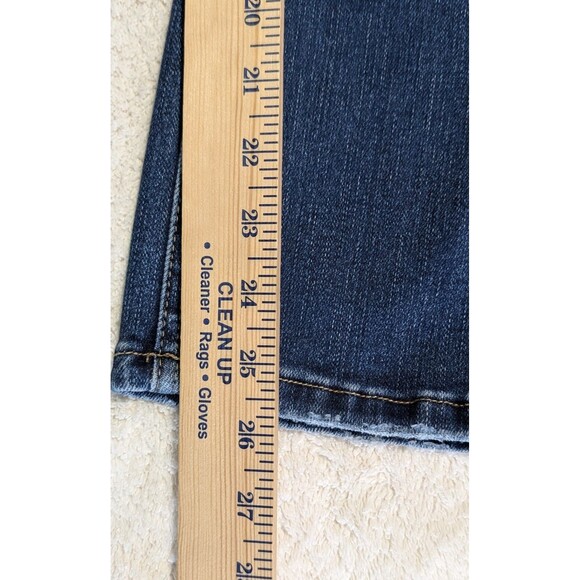Lovervet by Vervet Women’s Size 31 Straight Leg Mid Rise Jean Blue Denim Stretch - Picture 8 of 9